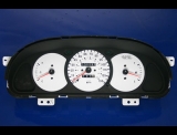 2001-2002 Acura EL Metric KPH White Face Gauges
